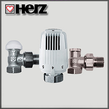 Термостатичний комплект HERZ Classic TS-90 1/2" кутовий (арт. V772401)