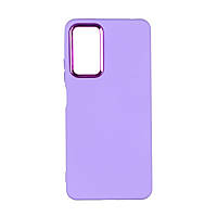 Чехол для Xiaomi Redmi Note 11 Pro 4G и 5G для 12 Pro 4G Silicone Cover Metal frame AA Цвет 39 Elegant purple