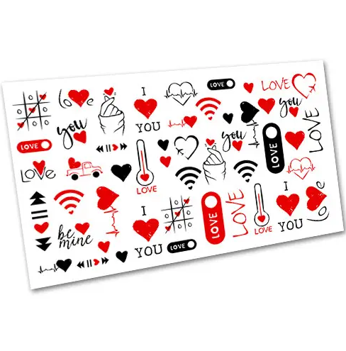 Слайдер-дизайн EasyNails Любов w5093, фото 1