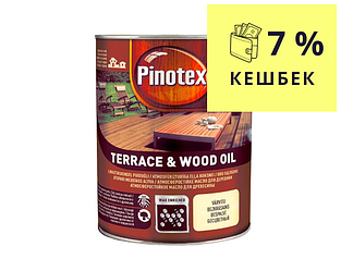 Олія антисептична PINOTEX TERRACE & WOOD OIL для деревини матова1л