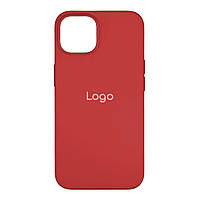 Чехол Original Silicone+MagSafe для iPhone 14 Plus Цвет 4, Red