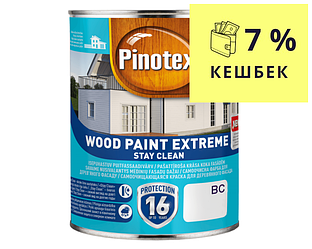 Фарба антисептична PINOTEX WOOD PAINT EXTREME для деревини транспарентна (база ВС) 2,35 л