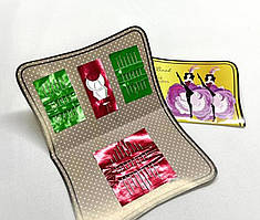 Набір голок для ручного шиття Pony (Індія) з нитковтягувачем 21 шт 22401