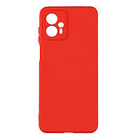 Чехол для Motorola G23 Silicone Cover Full Camera A Цвет 14 Red