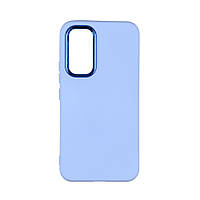 Чехол для Samsung Galaxy A54 5G Silicone Cover Metal frame AA Цвет 58 Sky Blue