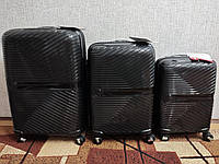 Валіза дорожня поліпропілен чемодан на четыре колеса S, M,L Tourist