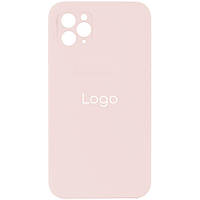Чехол Silicone Case Full Camera with Frame для iPhone 12 Pro Max Цвет 81.Chalk Pink