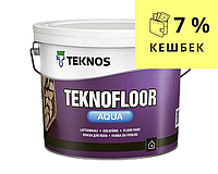 Эмаль акриловая TEKNOS TEKNOFLOOR AQUA для пола транспарентная (база 3) 2,7л