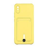 Чехол TPU Colorfull Pocket Card для Xiaomi Redmi 9A Цвет 04.Yellow