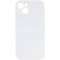 Чехол для iPhone 13 Silicone Case Full Camera with Frame Цвет 09 White