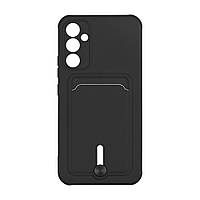 Чехол для Samsung Galaxy A34 5G TPU Colorfull Pocket Card Цвет 18 Black