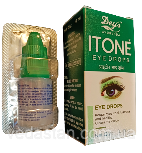 Глазные капли Айтон, Итон, Itone - снимают усталость, напряжение глаз, воспалительные процессы, конъюнктивиты - фото 1 - id-p232818273