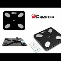 Цифровые напольные весы бытовые Domotec MS-2017 180кг Smart APP