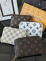 Женский кошелек Louis Vuitton LUX белый, бежевый Луи Виттон