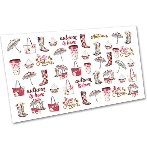 Слайдер-дизайн EasyNails Осінь w5274, фото 1