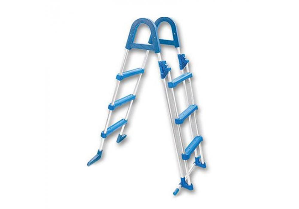 Сходи Azuro Safety для басейну 1.22м, 4+4ступені, сталь фарбована