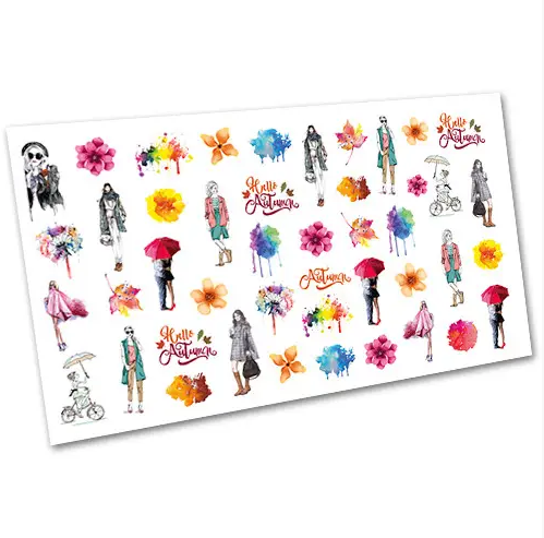 Слайдер-дизайн EasyNails Осінь w5279, фото 1