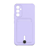 Чехол для Samsung Galaxy A34 5G TPU Colorfull Pocket Card Цвет 39 Elegant purple