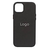 Чехол для iPhone 14 Pro Max Leather Case Цвет Midnight