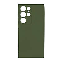 Чехол Silicone Cover Full Camera (A) для Samsung Galaxy S23 Ultra Цвет 71.Dark Green