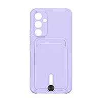 Чехол для Samsung Galaxy A54 5G TPU Colorfull Pocket Card Цвет 39 Elegant purple