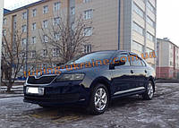 Дефлектори вікон (вітровики) COBRA-Tuning SKODA RAPID 2012