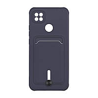 Чехол TPU Colorfull Pocket Card для Xiaomi Redmi 9C / 10A Цвет 08.Dark blue