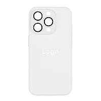 Чехол AG-Glass Matte Camera Lens with Magsafe для Iphone 12 Pro Цвет Pearly White