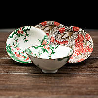 Набір 4 піали "Квіти" 85 мл