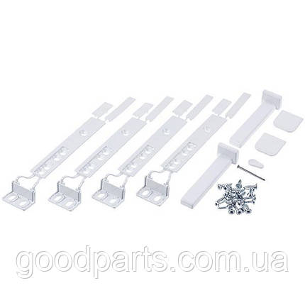 Набір кріплень фасаду дверей вбудованого холодильника Electrolux 140046408336, фото 1