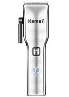 Машинка для стрижки Kemei KM-6050 (потужність 5W, акумулятор Li-Ion, насадки + USB зарядка), фото 2