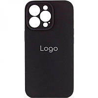 Чехол для iPhone 13 Pro Silicone Case Full Camera with Frame Цвет 18 Black