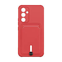 Чехол для Samsung Galaxy A54 5G TPU Colorfull Pocket Card Цвет 14 Red