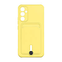 Чехол для Samsung Galaxy A34 5G TPU Colorfull Pocket Card Цвет 04 Yellow