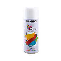 Краска акриловая Winso Spray 450мл белый глянец (GLOSS WHITE/RAL9010)