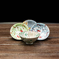 Набір 4 піали "Блакитний і зелений" 85 мл