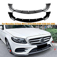 Губа переднього бампера для Mercedes-Benz E-Class W213 E260 E300 E43 AMG 2016-2020