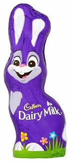 Cadbury Dairy Milk Chocolate Hollow Bunny 100g, фото 1