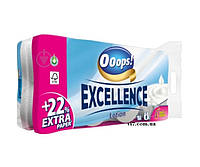 Туалетная бумага 3-слойная Ooops! Excellence Lotion 8шт 150 отрывов