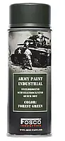 Краска маскировочная, профессиональная (НАТО) FOSCO ARMY PAINT 400 ml - Forest Green (лесной зеленый)