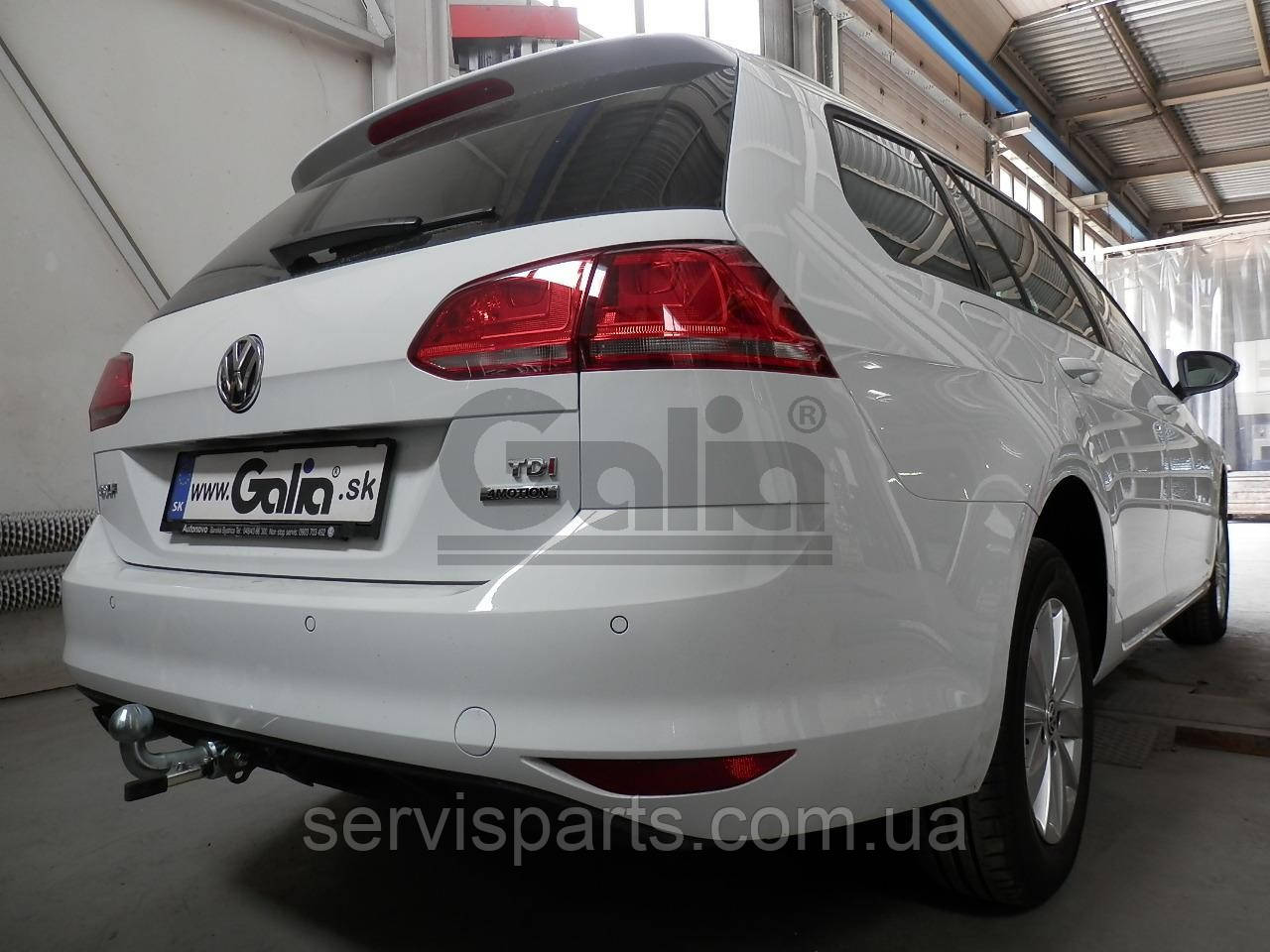 Фаркоп Volkswagen Golf 7 SW универсал 2013- (4WD, Alltrack также) оцинкованный - фото 5 - id-p17749254