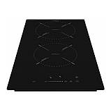 Індукційна варильна поверхня 30 см на дві конфорки. Функціональна вбудована Luxor EPI 343 DL, фото 7