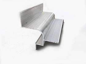 Профіль тіньового шва стельовий під LED стрічку 66x70 мм довжина 2.7 м