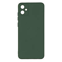 Чехол для Samsung Galaxy A05 Silicone Cover Full Camera A Цвет 71 Dark Green