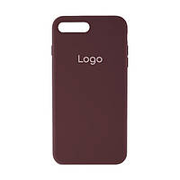 Чехол для iPhone 7 Plus для iPhone 8 Plus Silicone Case Full Size AA Цвет 73 Plum