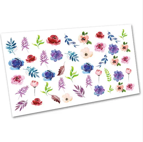 Слайдер-дизайн EasyNails Квіти, рослини w3470, фото 1