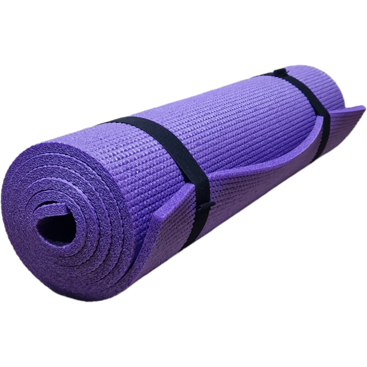 Коврик каремат для йоги и фитнеса 1500×500×8мм, "Аэробика", однослойный, фиолетовый - фото 5 - id-p2119253114
