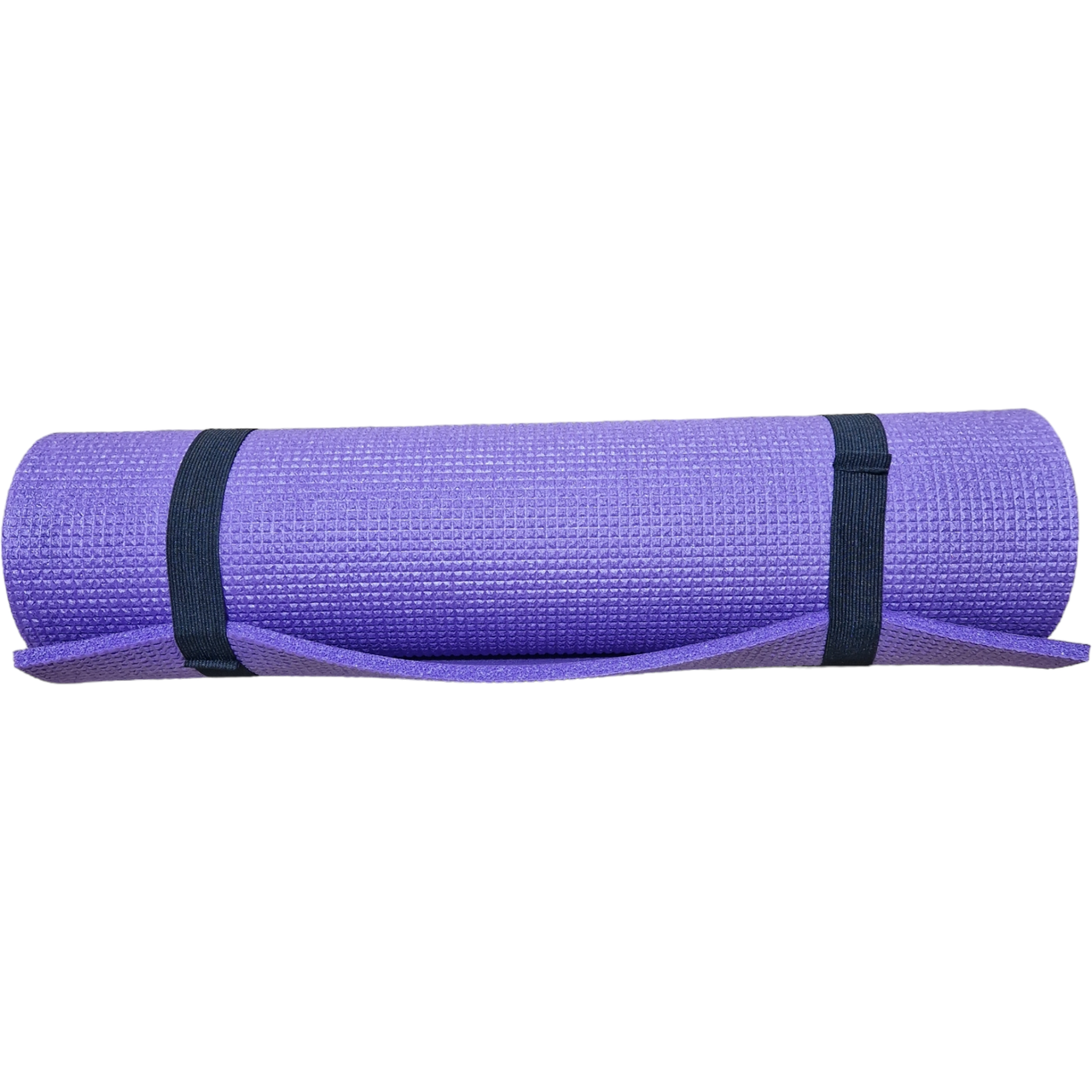 Коврик каремат для йоги и фитнеса 1500×500×8мм, "Аэробика", однослойный, фиолетовый - фото 4 - id-p2119253114
