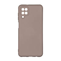 Чехол Silicone Cover Full Camera (A) для Samsung Galaxy A12 Цвет 19.Pink Sand