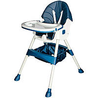 Детский стульчик для кормления Bestbaby BS-803C Blue TVM